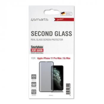 4smarts Second Glass Curved 3D iPhone 11 Pro Max/Xs Max, sw